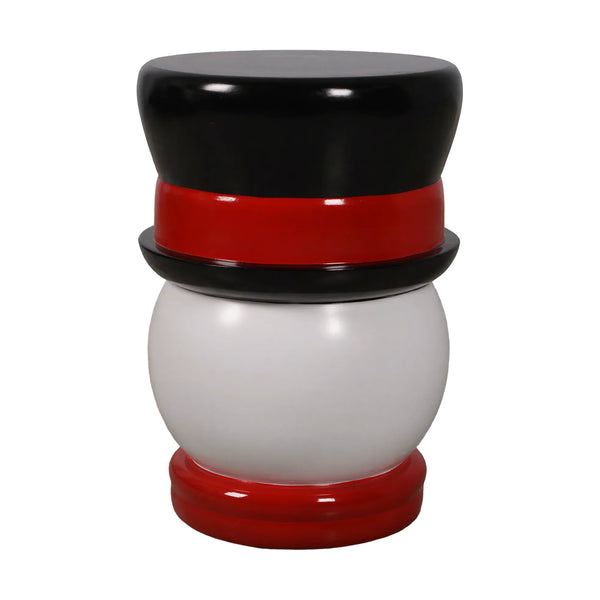 Snowman Stool 17"H