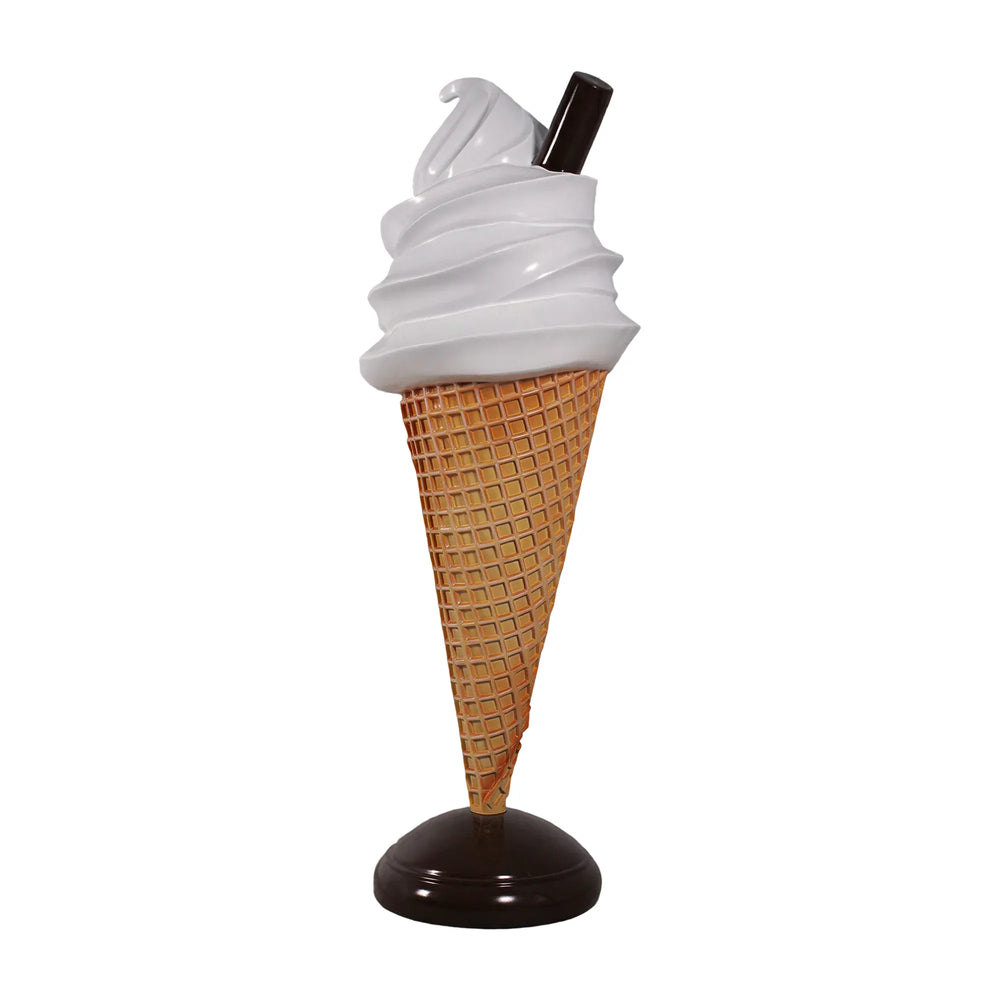 Soft Serve Ice Cream 6.5'H (Not In Uk)