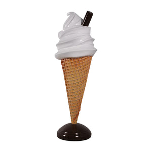 Soft Serve Ice Cream 6.5'H (Not In Uk)