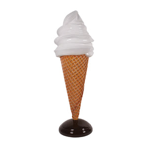 Soft Serve Ice Cream 6.5'H W/O Stick (Not In Uk)
