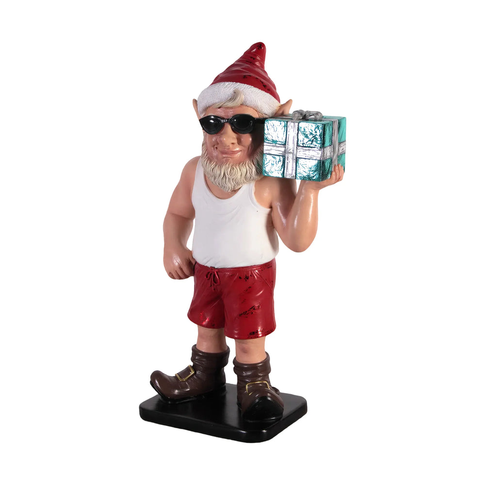 Sunny Elf With Gift 2Ft