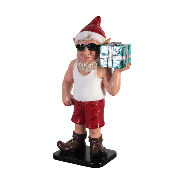 Sunny Elf With Gift 2Ft