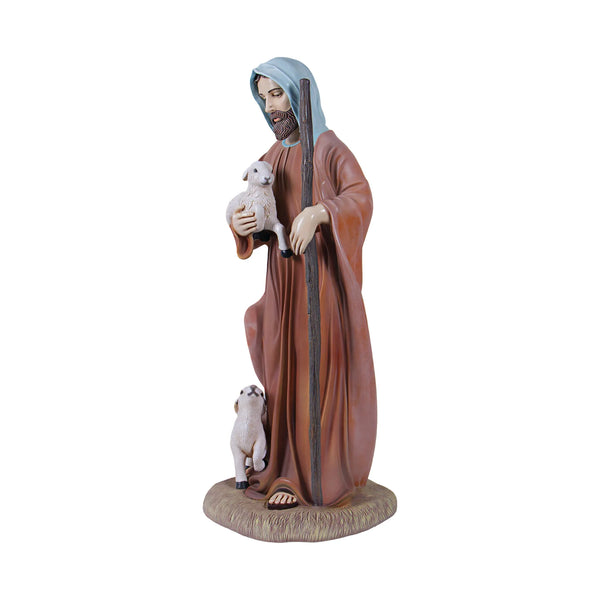 The Nativity 4.5Ft - Shepherd With Sheep  (Not In Usa)