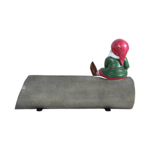 Tree Trunk With Gnome