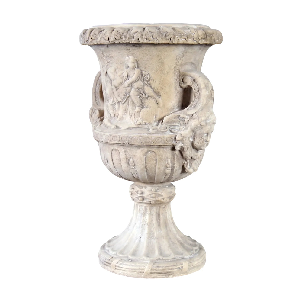 Urn With Angel Scenery
