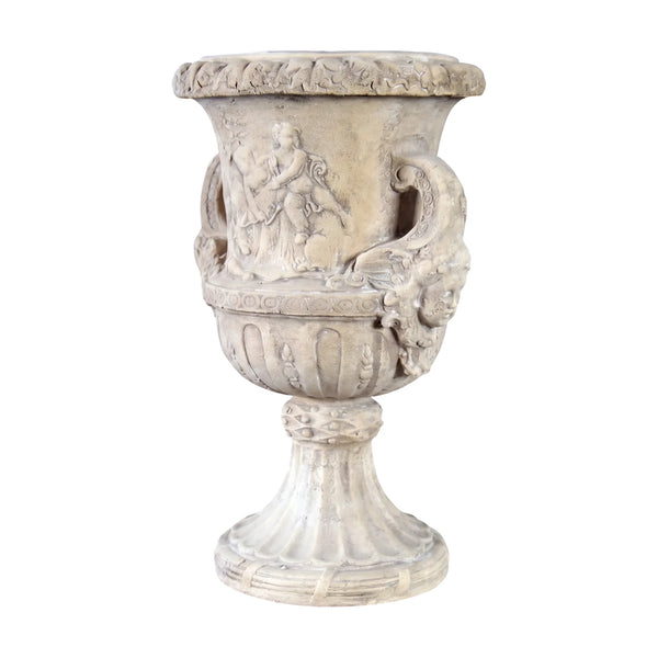 Urn With Angel Scenery