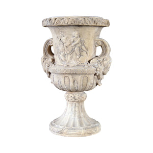 Urn With Angel Scenery