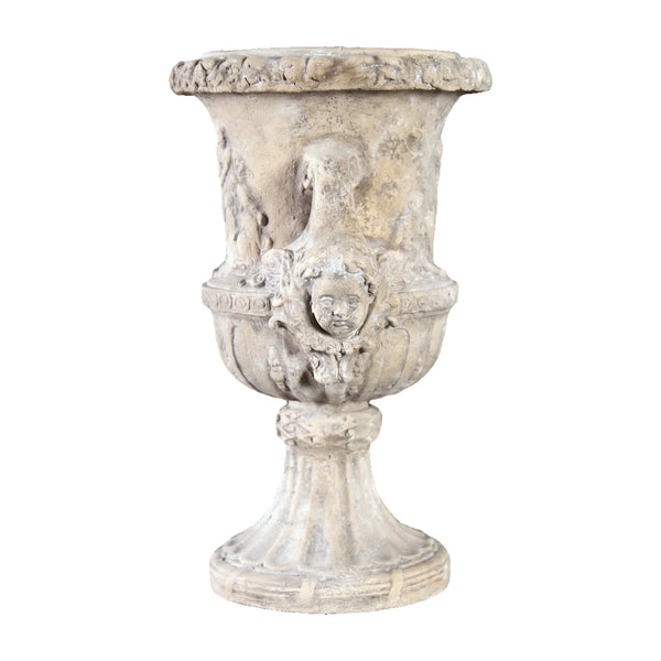 Urn With Angel Scenery