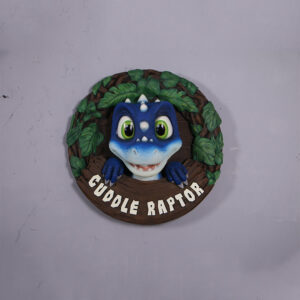 Cuddle Raptor - Wall Decor