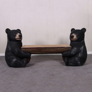 Black Bear Cubs Bench