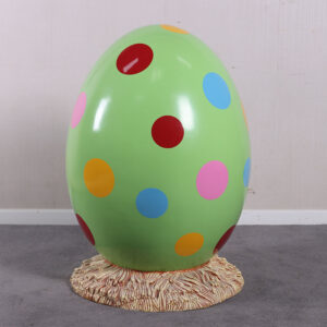 Easter Egg 3ft. on Straw Base